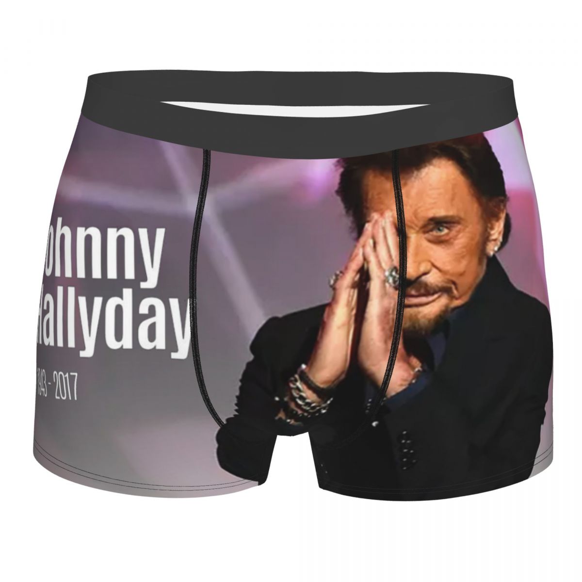 3D Printing Rock - Rock Johnny Hallyday Celana Pendek Boxer