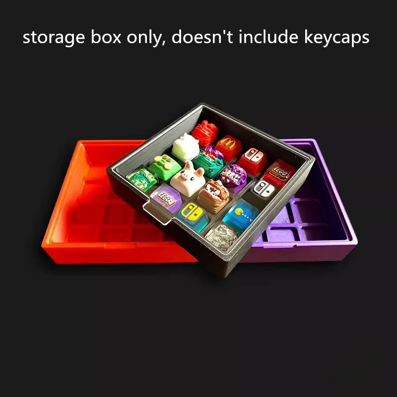 3D Printing Keycaps - 1 buah kotak penyimpanan Keycap cetak