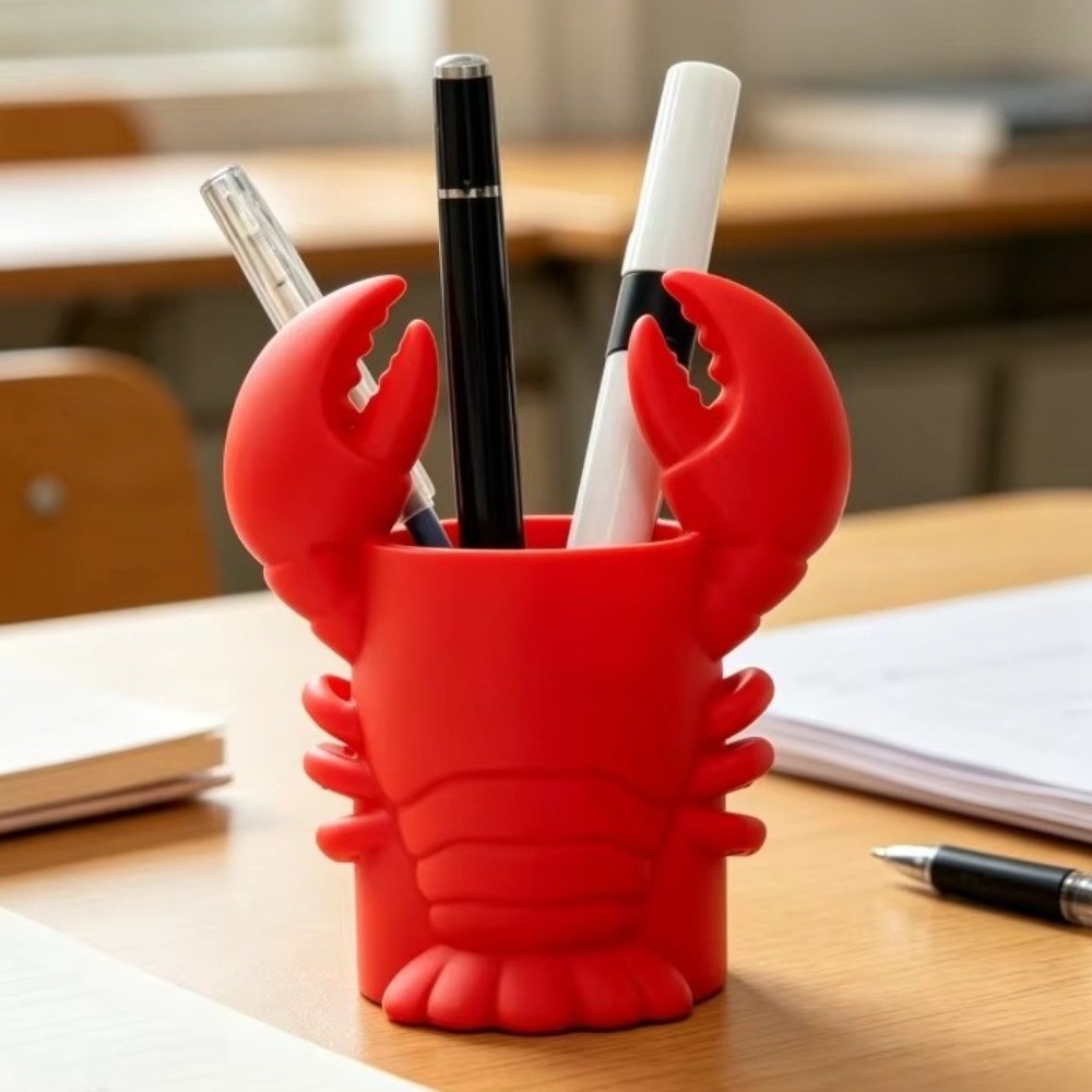 3D Printing Cafe - Tempat Pensil Bentuk Lobster 3D Print