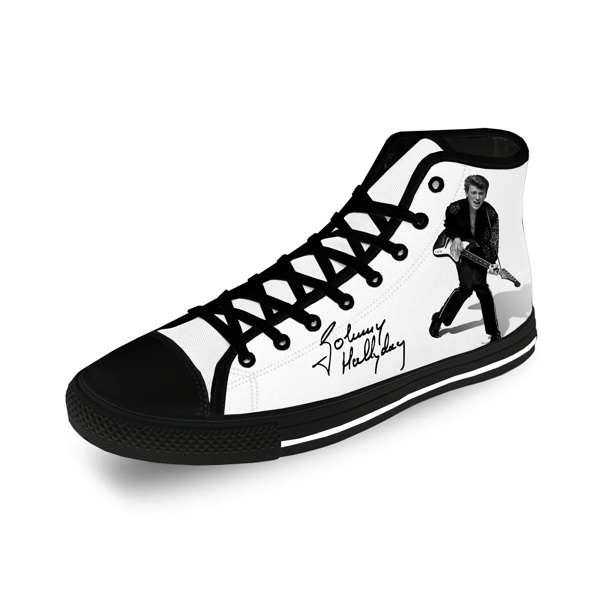 3D Printing Rock - Johnny Hallyday Rock Star Sepatu Kanvas