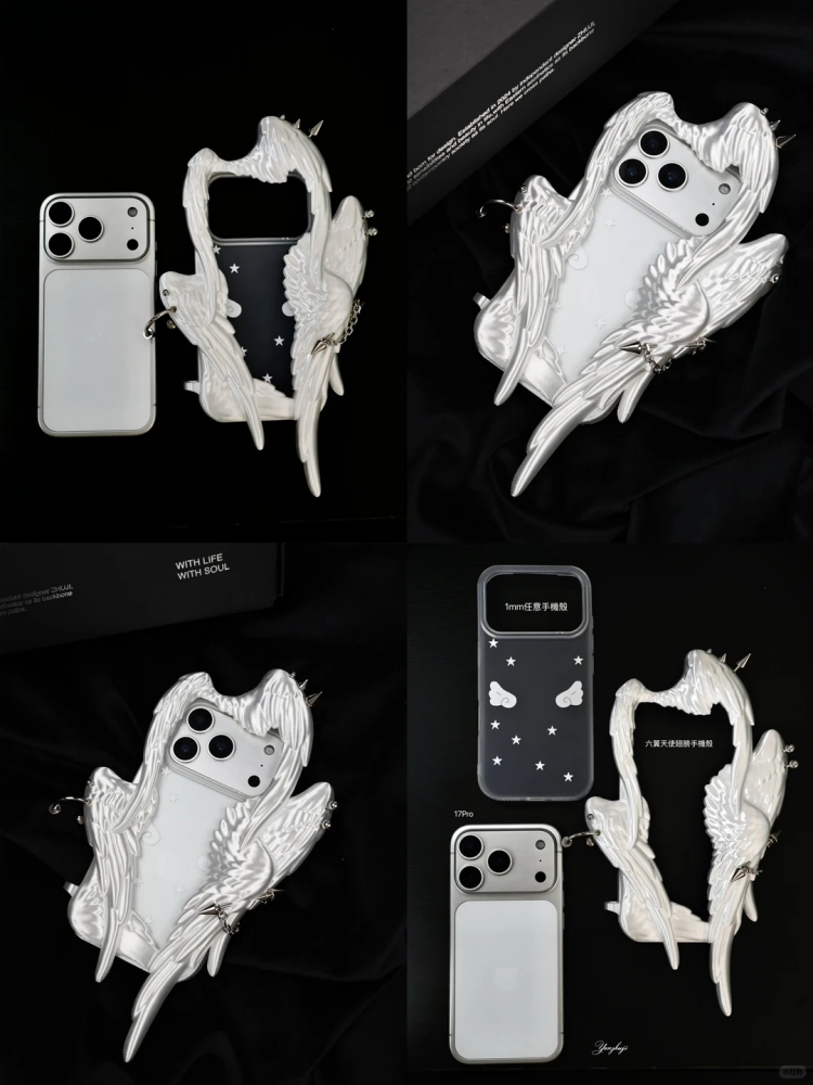 3D Printing Case - Casing Ponsel Y2k Original Six Winged
