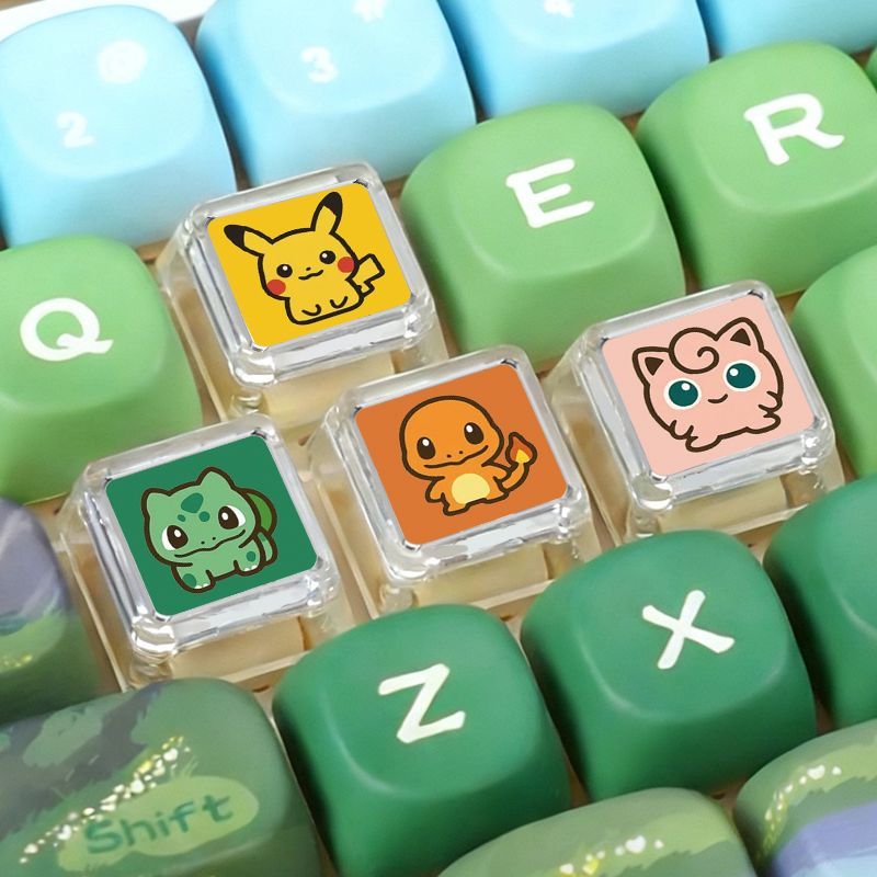 3D Printing Keyboard - Keyboard Mekanik Pokémon Cross Axle dengan