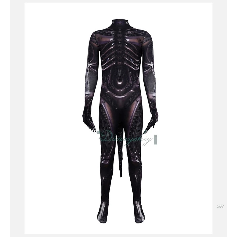 3D Printing Xenomorph - Kostum Bodysuit Cetak 3D CyAlien Xenomorph