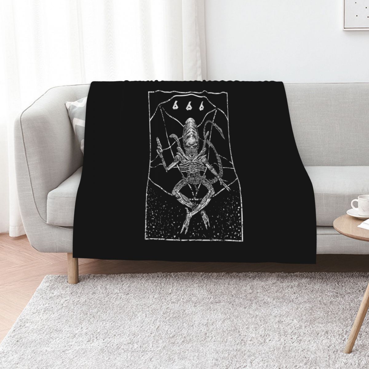 3D Printing Xenomorph - Selimut Xenomorph God Throw Blanket untuk