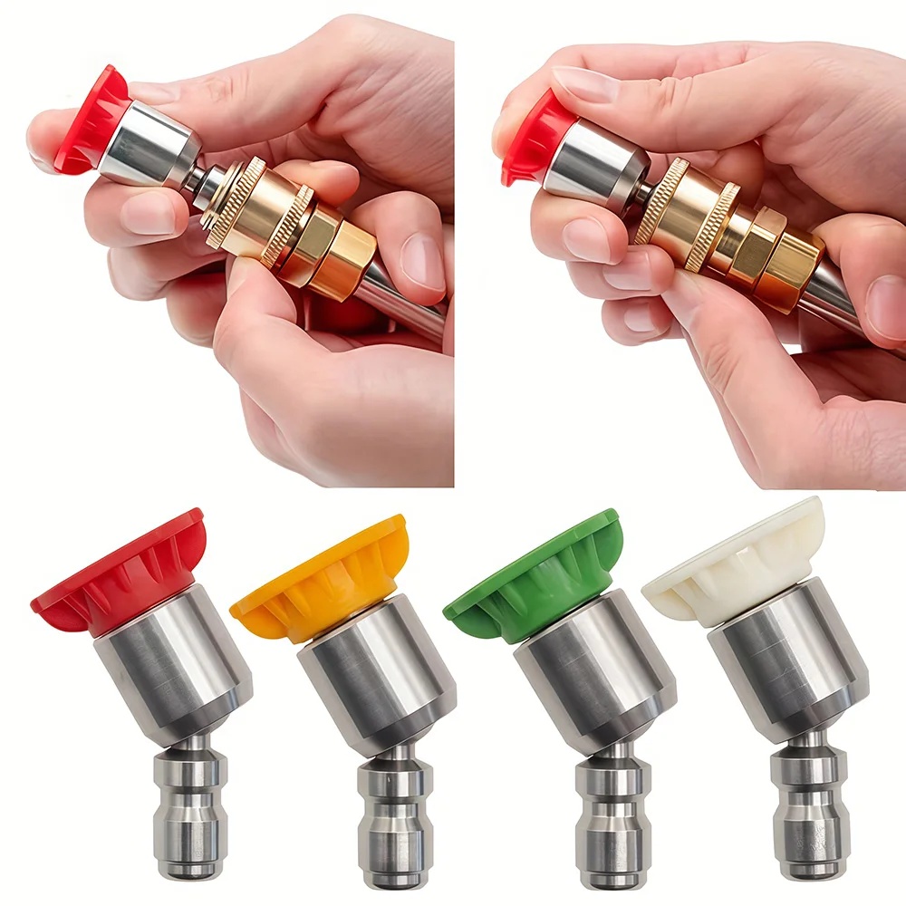 Nozzle Cleaning Kit - Nozel Semprot Jet Sambung Cepat 1/4''