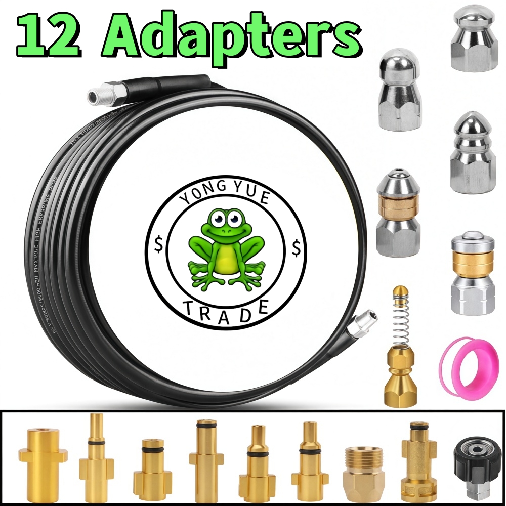 Nozzle Cleaning Kit - Kit Pembersih Saluran Air Bertekanan 5~50m