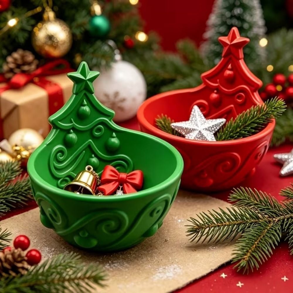 3D Printing Jewelry - Kotak Penyimpanan Pohon Natal Cetak 3D,