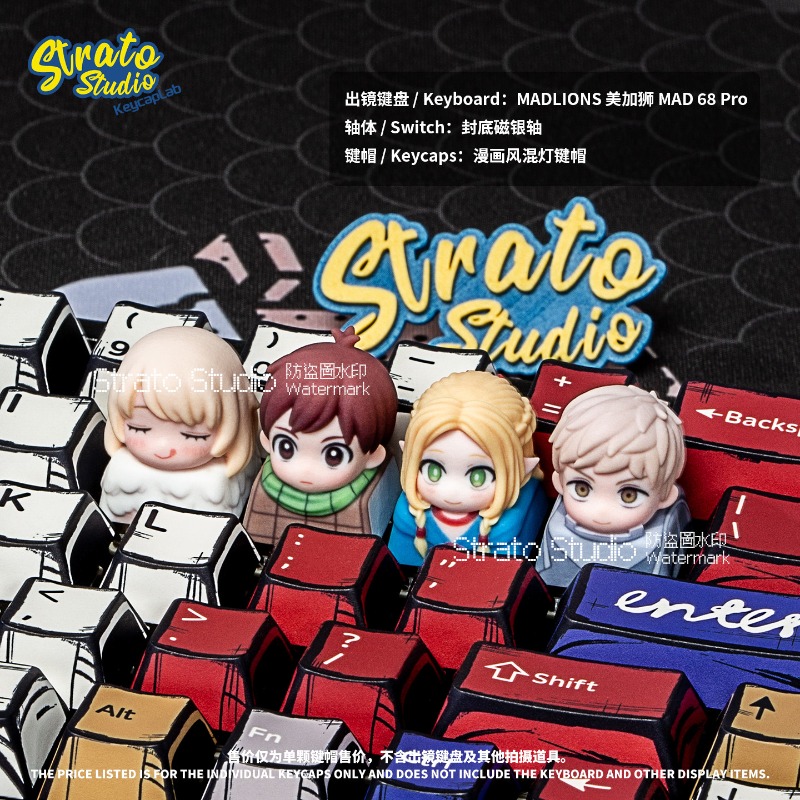 Keycap Anime Resin 3D Print Pr - 3D Printing Keycaps ulasan dan harga