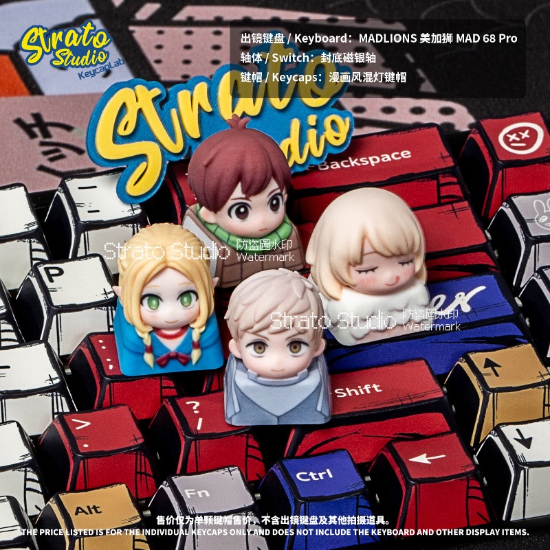 Keycap Anime Resin 3D Print Pr - 3D Printing Keycaps ulasan dan harga