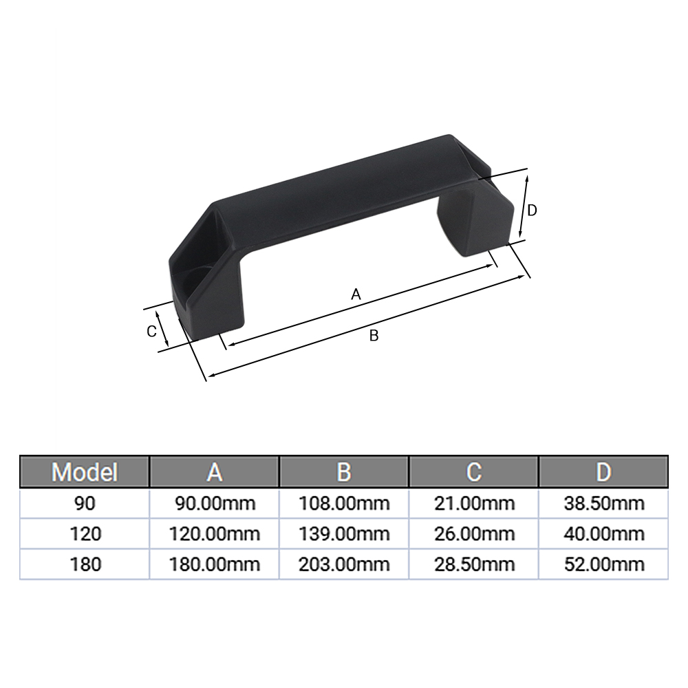 4 Buah/Lot Pegangan Pintu Hita - V Slot Aluminum Extrusion ulasan dan harga