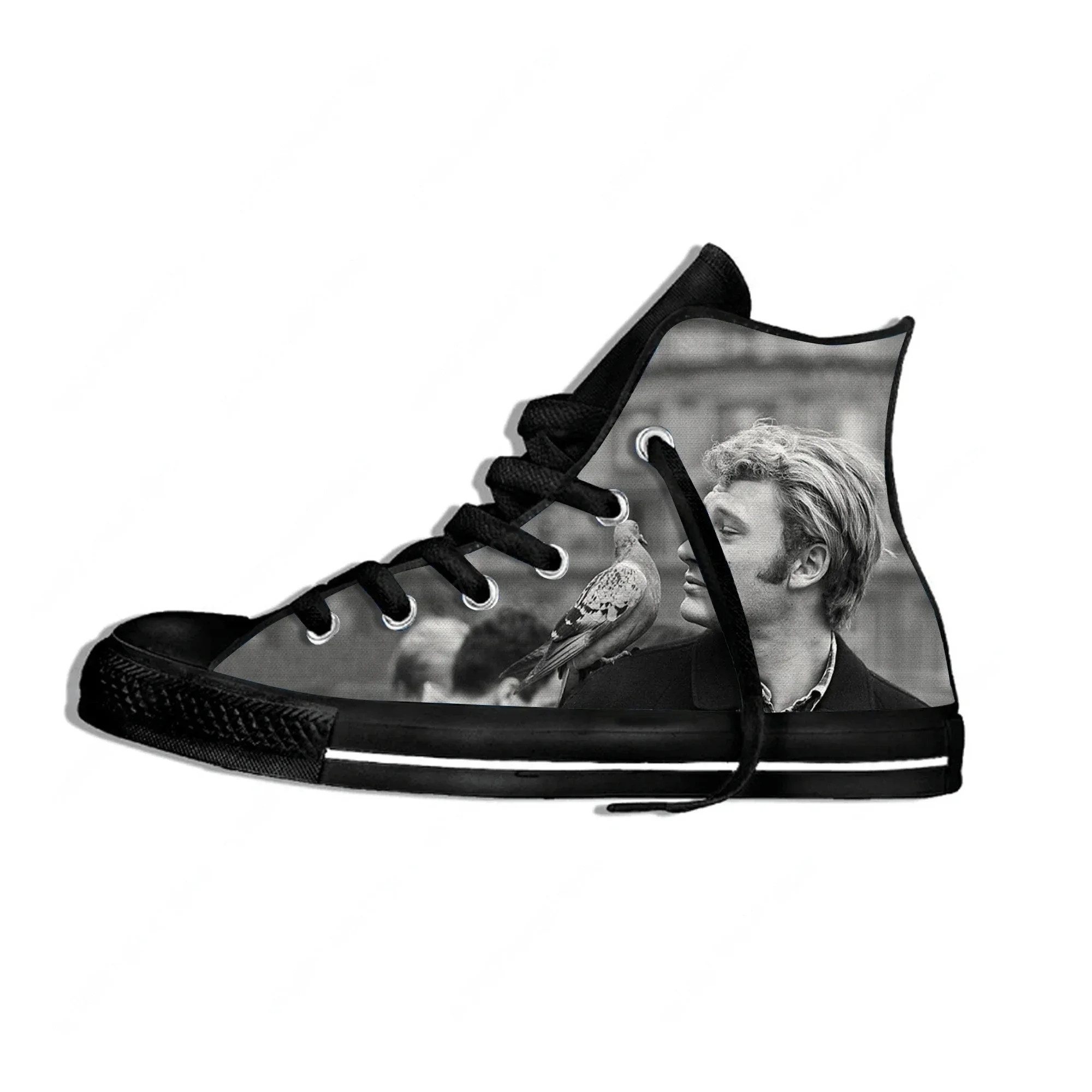 Sepatu Kasual Fashion High-top - 3D Printing Rock ulasan dan harga