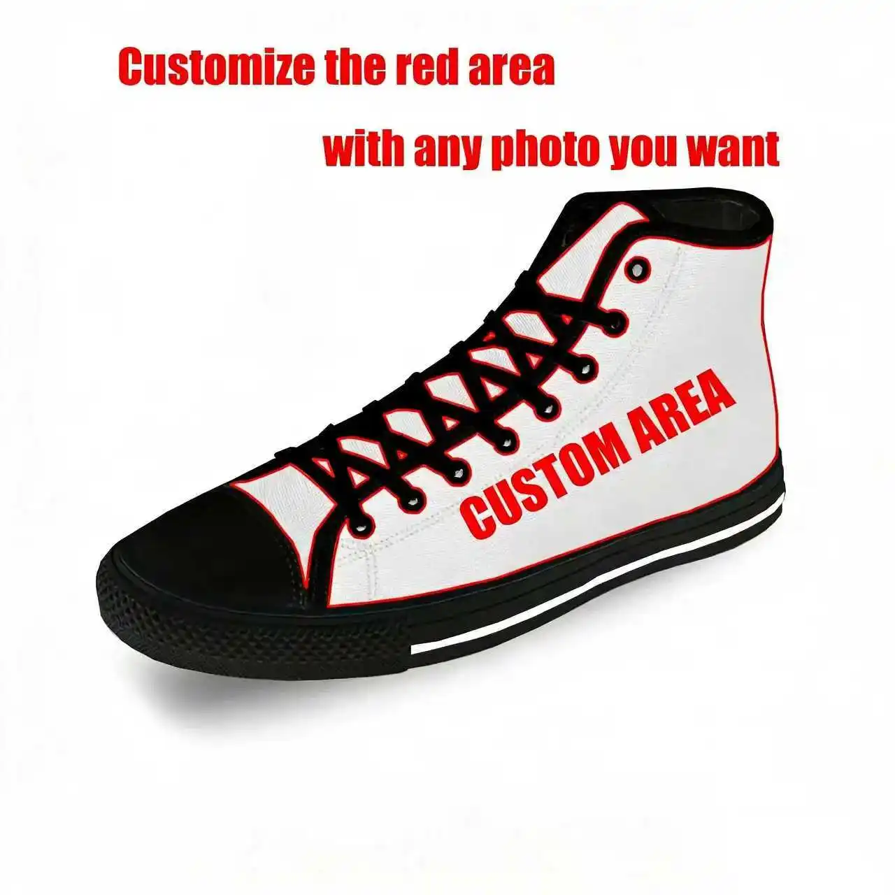 Sepatu Sneakers High Top Da Vi - 3D Printing Guitar ulasan dan harga