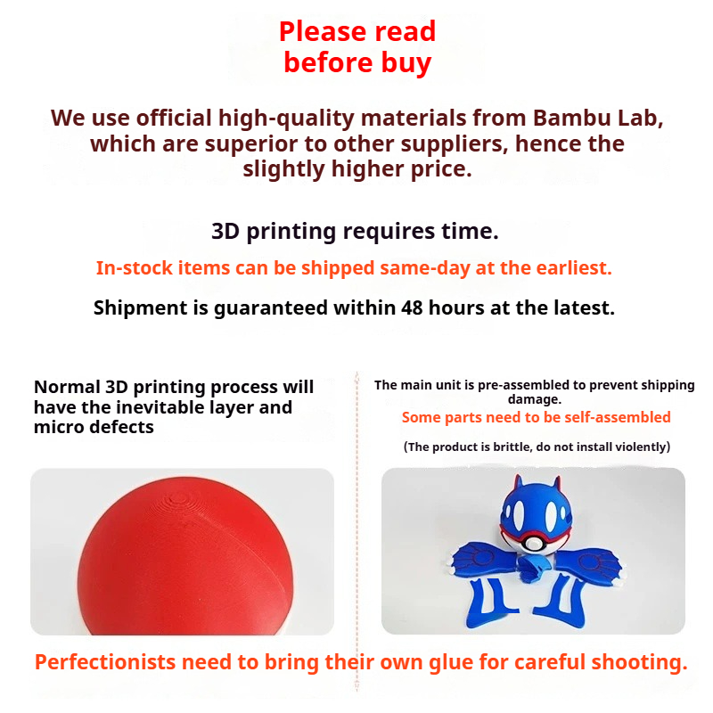 Figurine Pokeball 3D Print 7cm - 3D Printing Quality ulasan dan harga