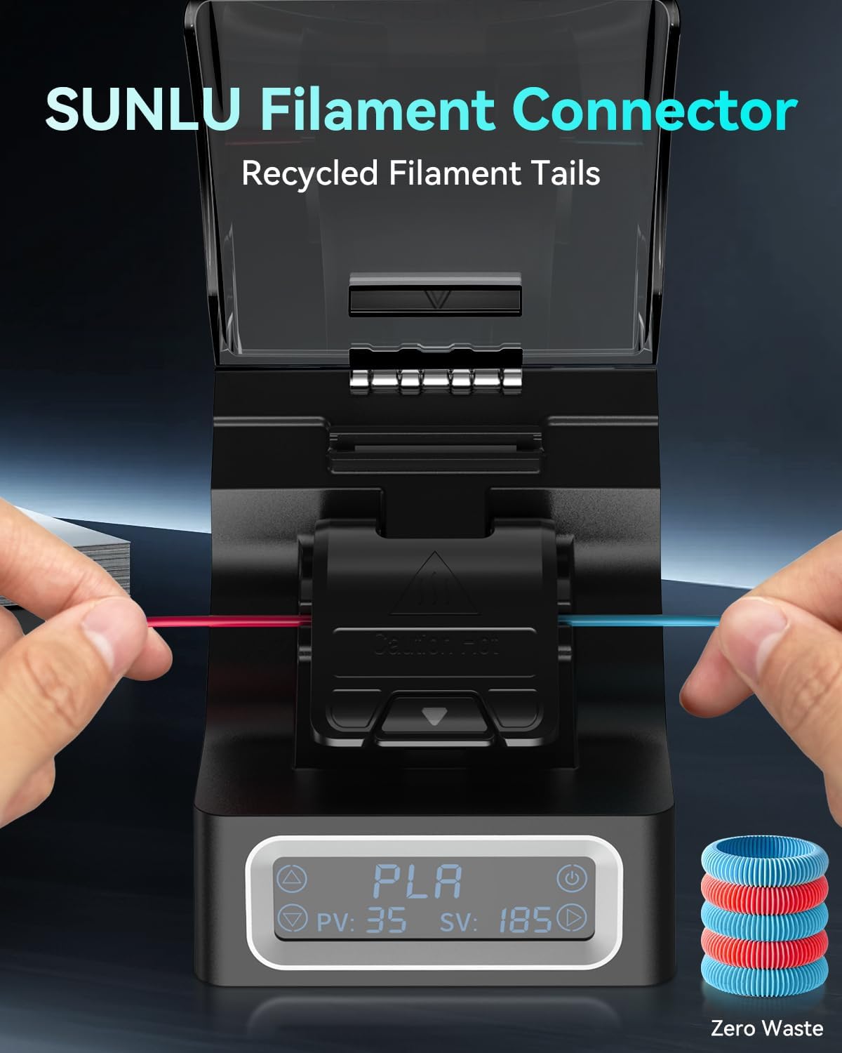 Konektor Filamen SUNLU FC01 Pe - Abs Filament Spool ulasan dan harga