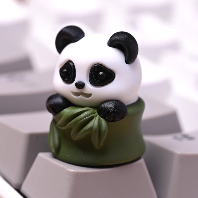 1 Buah Tutup Kunci Tema Panda  - 3D Printing Keycaps ulasan dan harga