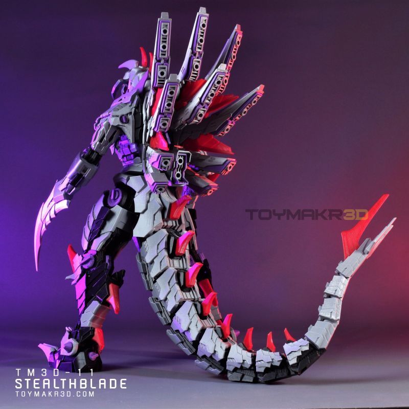 Monster Mekanikal cetak 3D, de - 3D Printing Hidden Blade ulasan dan harga