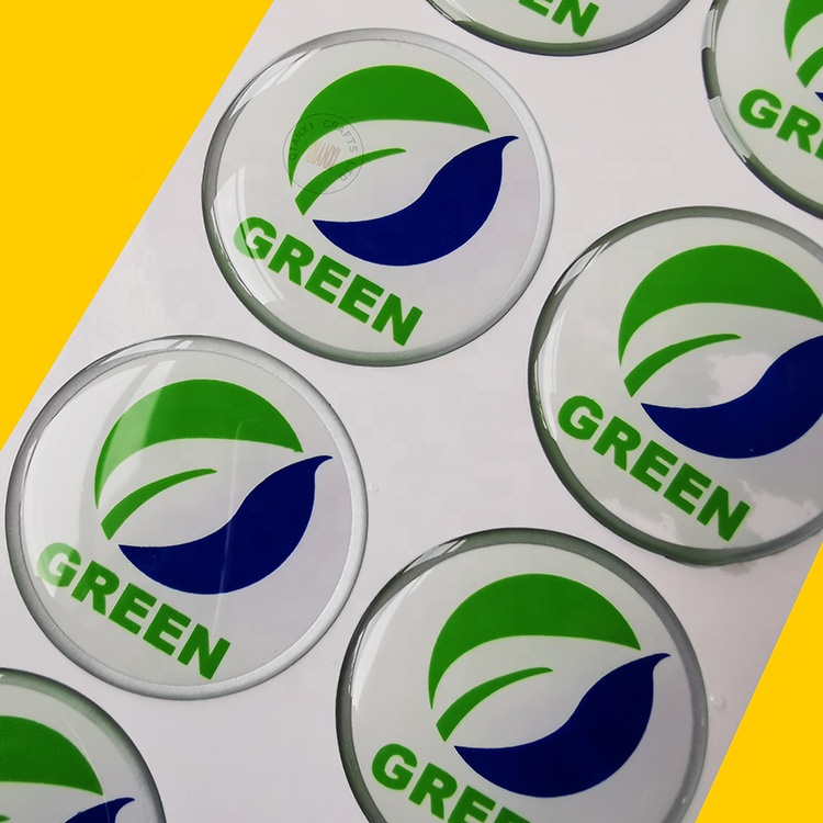 Logo kustom Stiker resin tahan - 3D Printing Quality ulasan dan harga