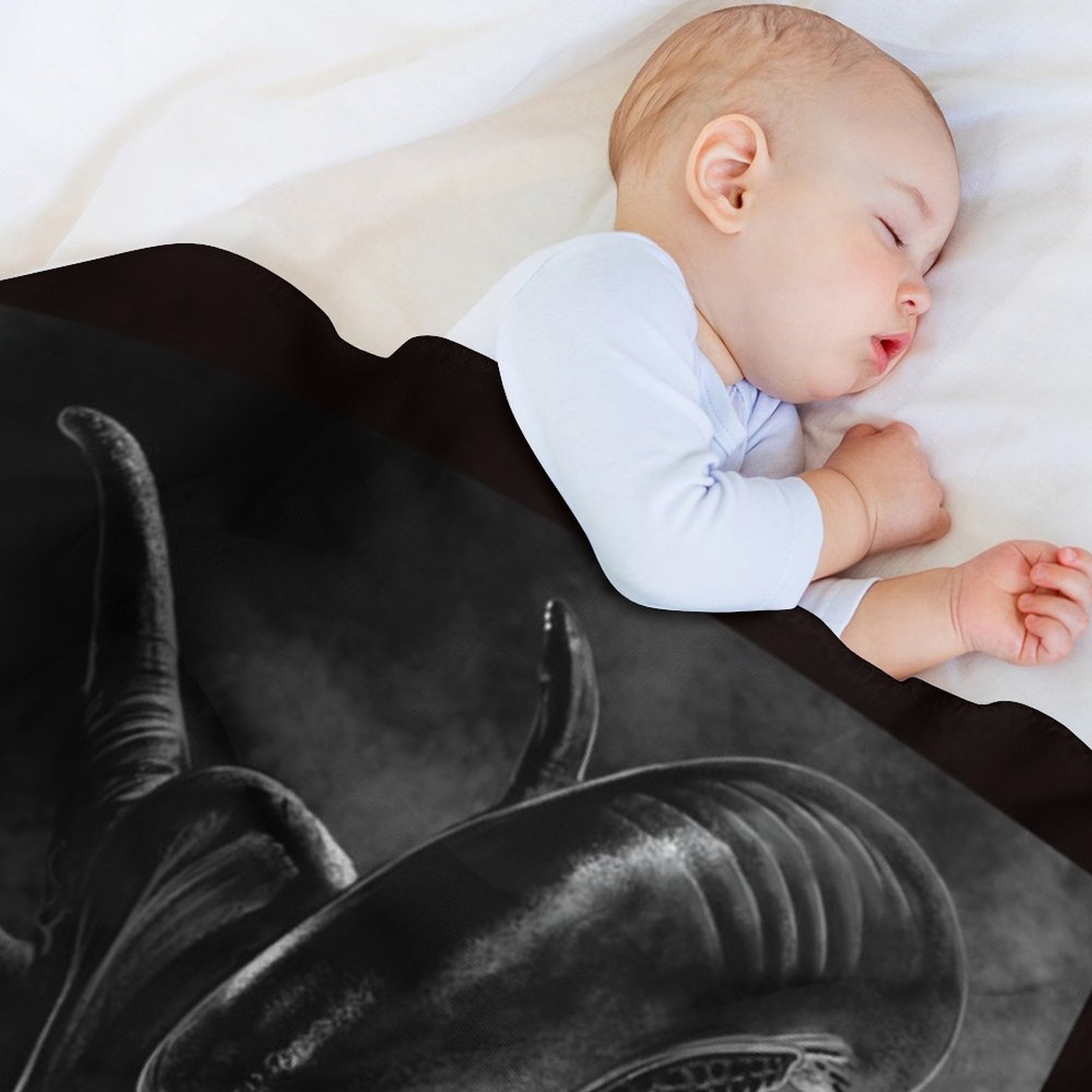 Selimut Xenomorph, Selimut Sof - 3D Printing Xenomorph ulasan dan harga