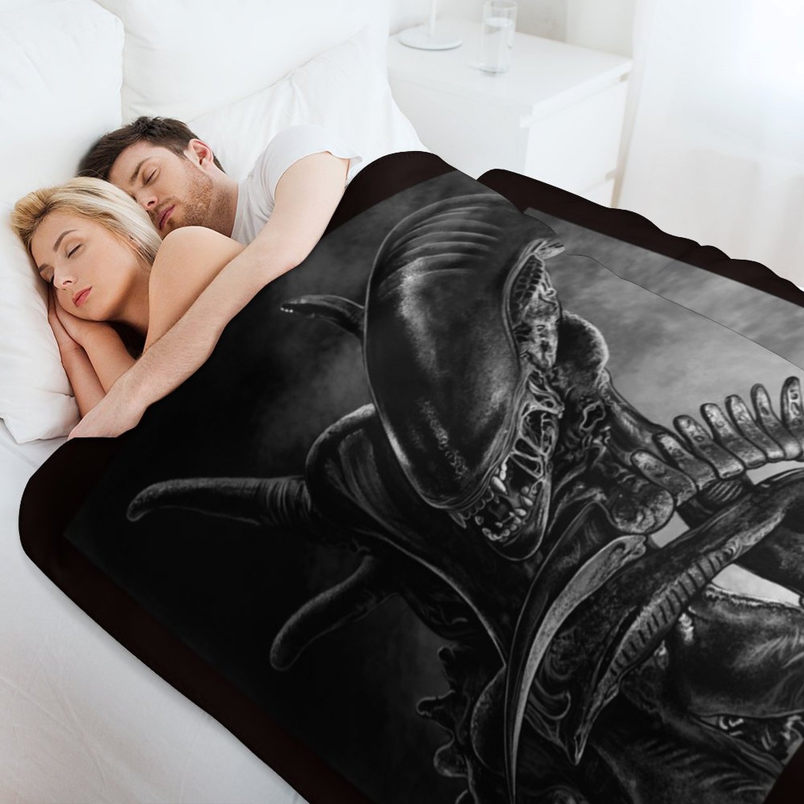 Selimut Xenomorph, Selimut Sof - 3D Printing Xenomorph ulasan dan harga