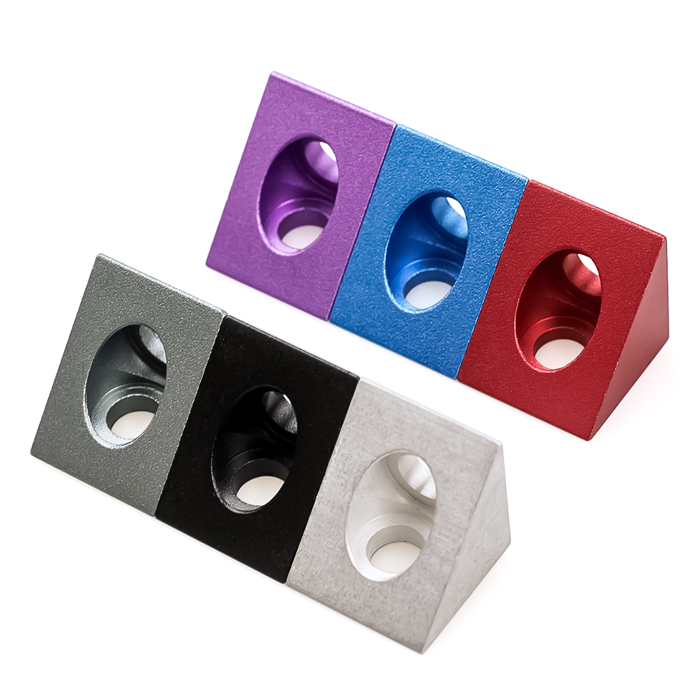 4 Buah/Lot Konektor Sudut V-sl - V Slot Aluminum Extrusion ulasan dan harga