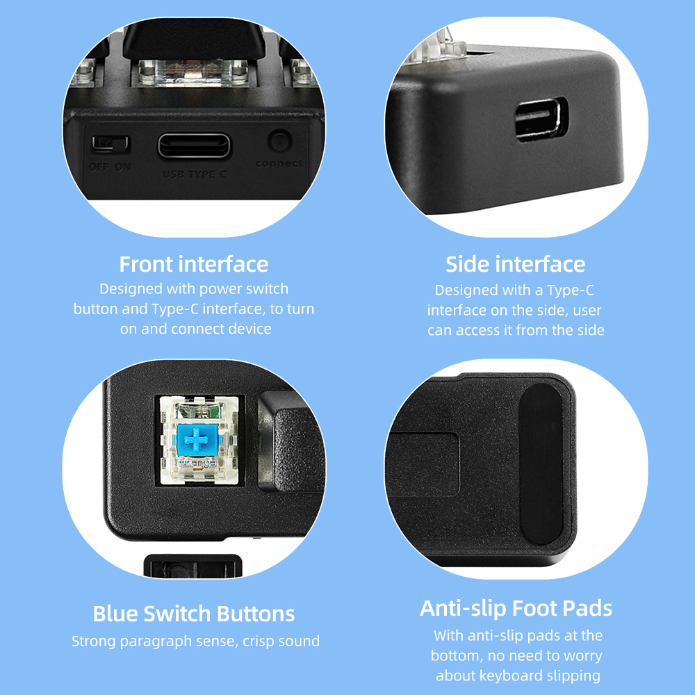 Keyboard kecil MK321-Pro, Keyb - 3D Printing Keyboard ulasan dan harga