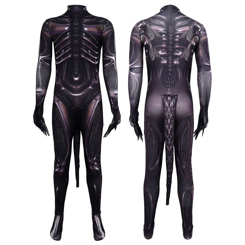 Kostum Cosplay Alien Xenomorph - 3D Printing Xenomorph ulasan dan harga