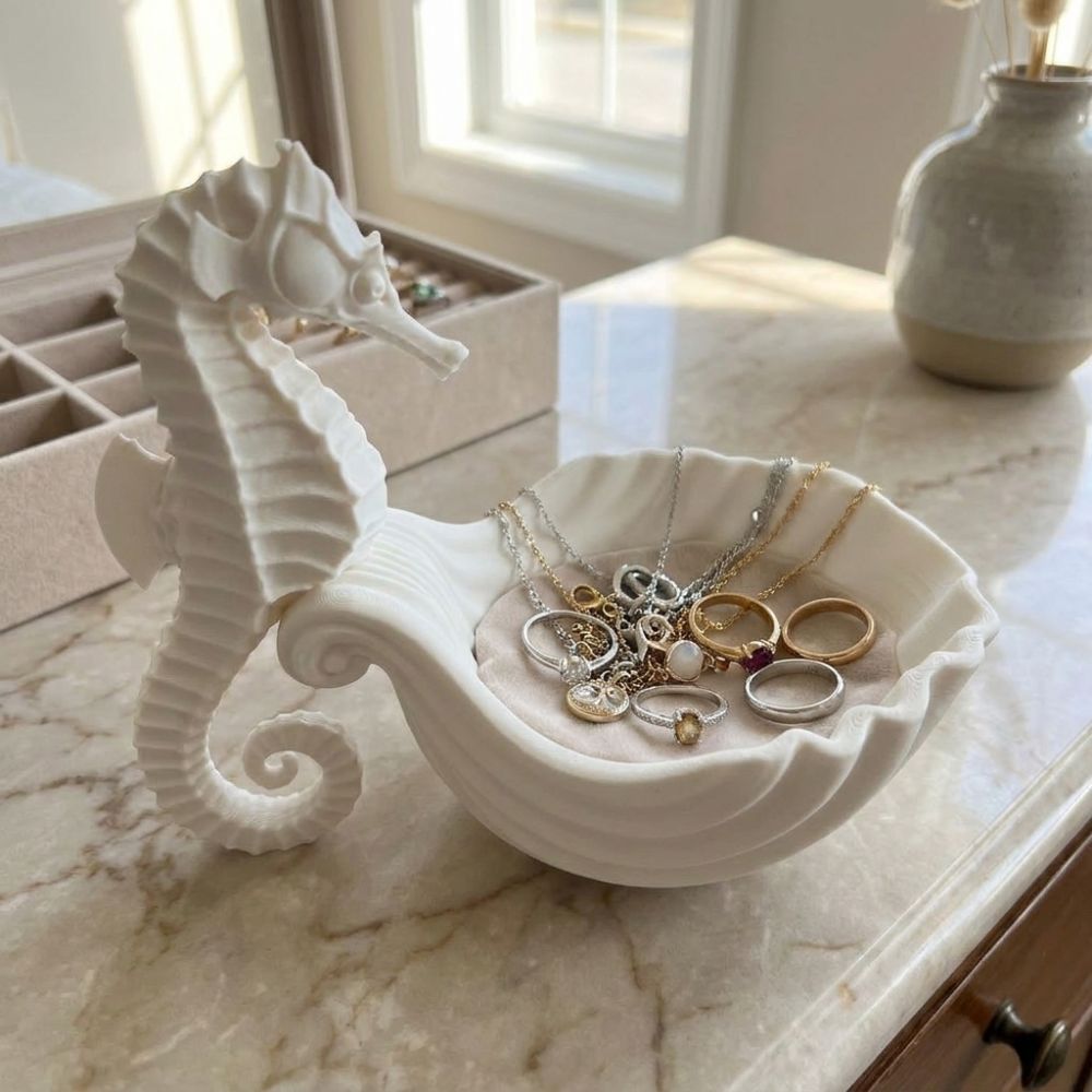Baki Penyimpanan Berbentuk Kud - 3D Printing Jewelry ulasan dan harga