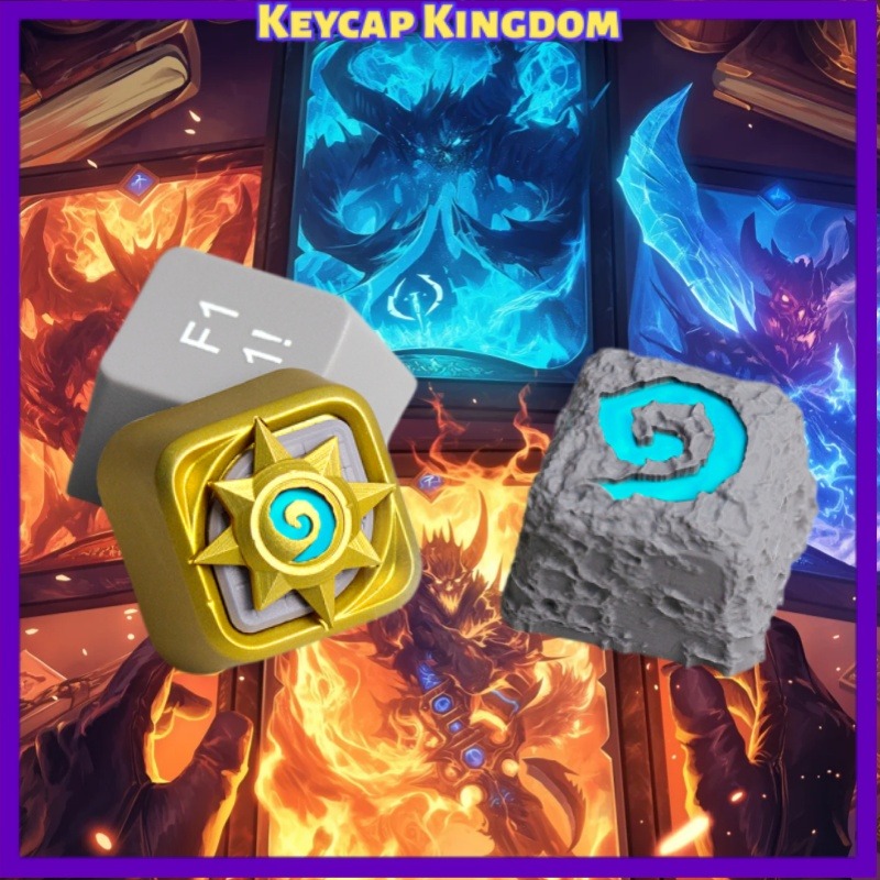Hearthstone WOW Keycap Persona - 3D Printing Keyboard Keys ulasan dan harga