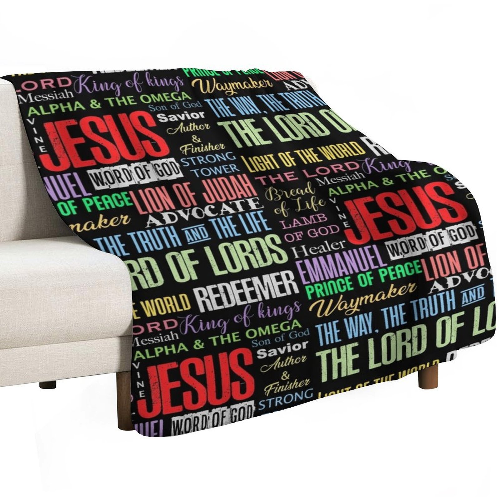 Nama-Nama Tuhan Yesus Kristus  - 3D Printing Verse ulasan dan harga