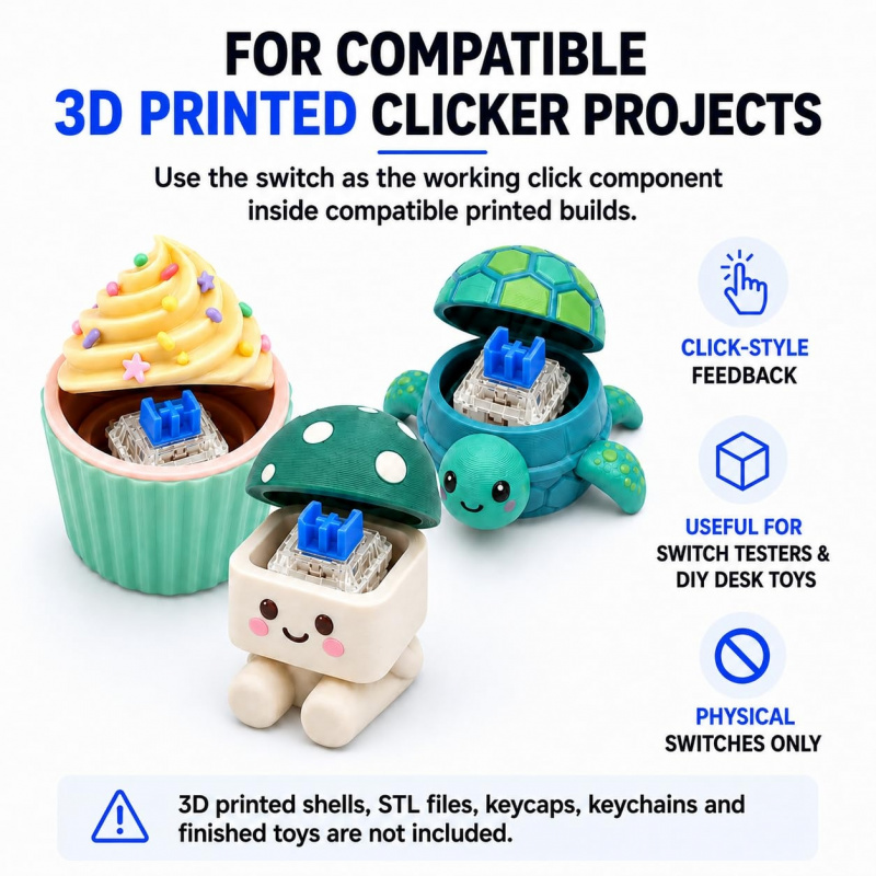 50 Buah Sakelar Keyboard Mekan - 3D Printing Xenomorph ulasan dan harga