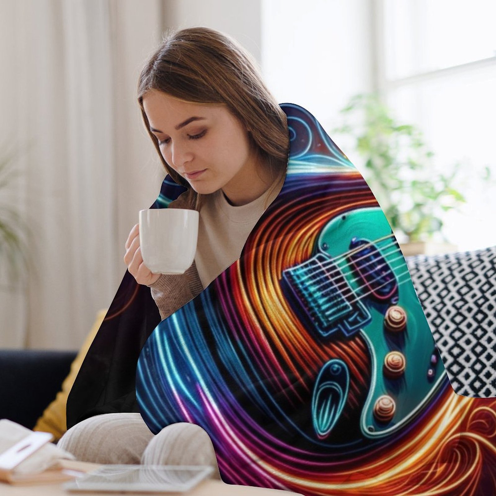 Neon Groove - Selimut Lembut A - 3D Printing Guitar ulasan dan harga