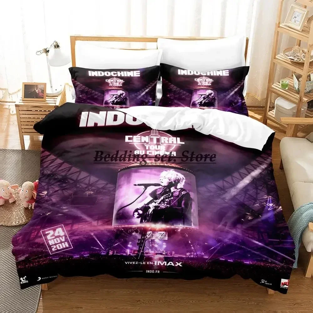 Set Sprei Rock Indochine Baru  - 3D Printing Rock ulasan dan harga