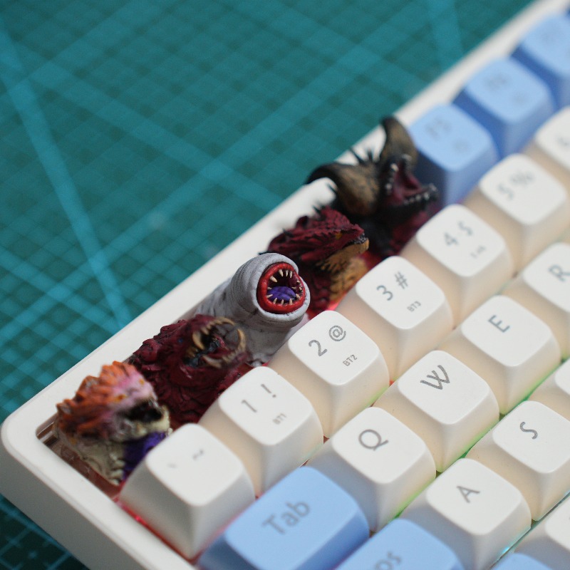 Monster Hunter Dragon Resin Cu - 3D Printing Keyboard Keys ulasan dan harga