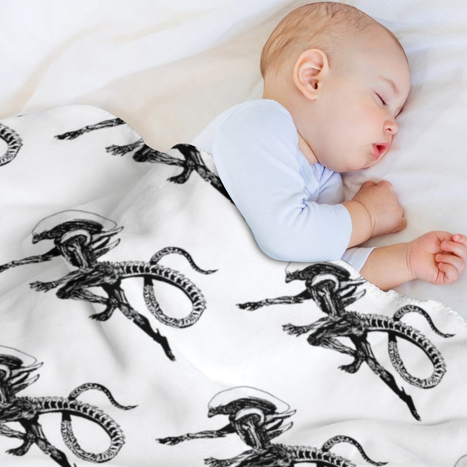 Selimut Lempar Film Alien Xeno - 3D Printing Xenomorph ulasan dan harga