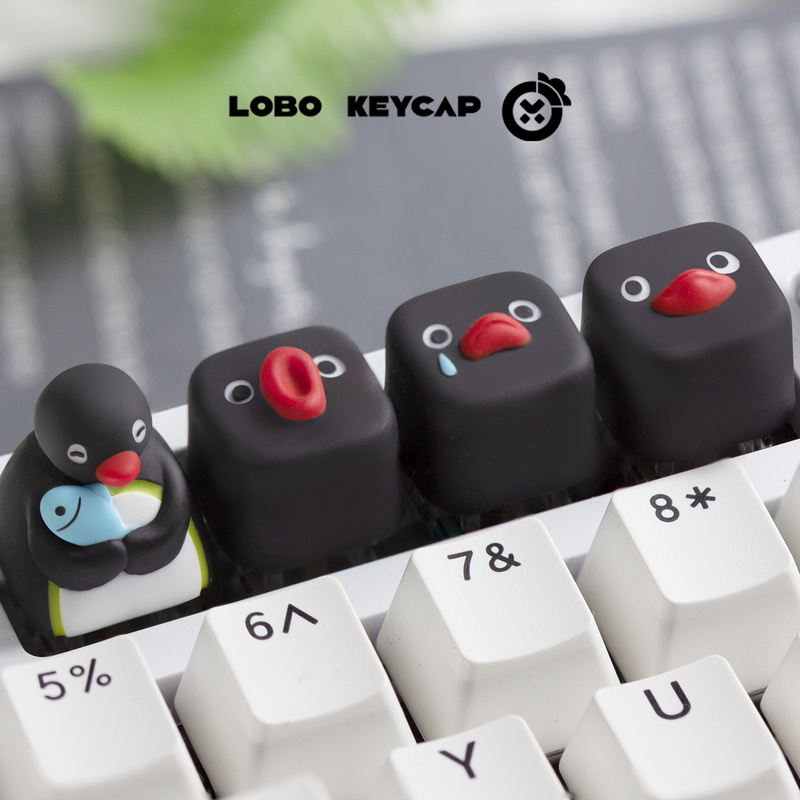 Gambar Penguin Lucu Seri Pingu - 3D Printing Keyboard ulasan dan harga