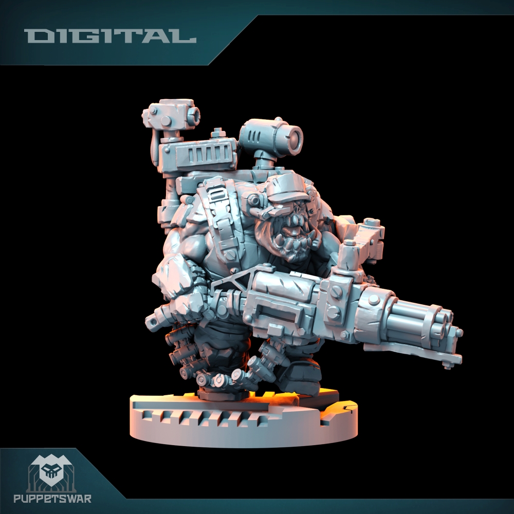 Pasukan Orc Ultimate Badasses, - 3D Printing Model ulasan dan harga