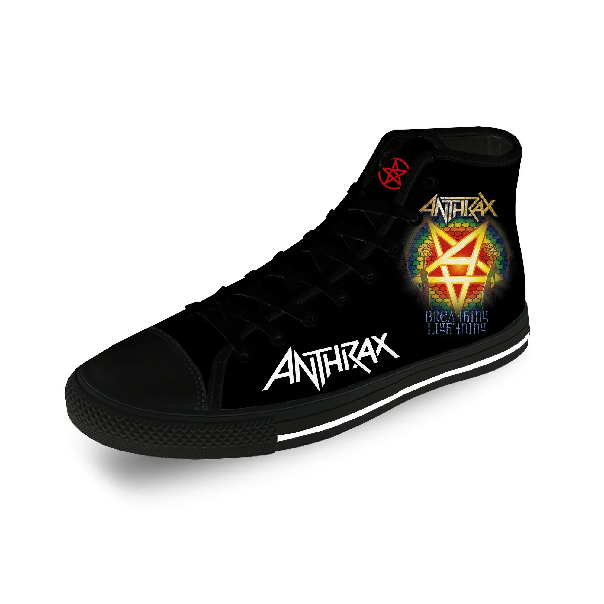 Anthrax Rock Band Sepatu Kanva - 3D Printing Rock ulasan dan harga