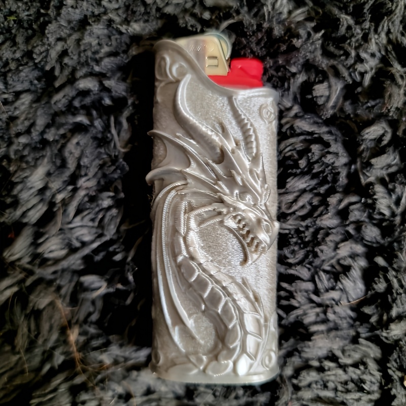 Casing Pemantik Api Motif Naga - 3D Printing Case ulasan dan harga