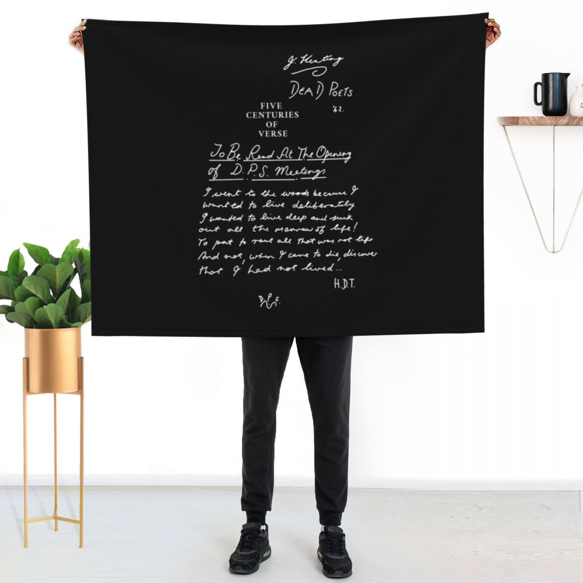 Dead Poets Society selimut han - 3D Printing Verse ulasan dan harga