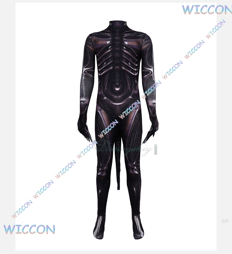 Seragam/Halloween Kostum Bodys - 3D Printing Xenomorph ulasan dan harga