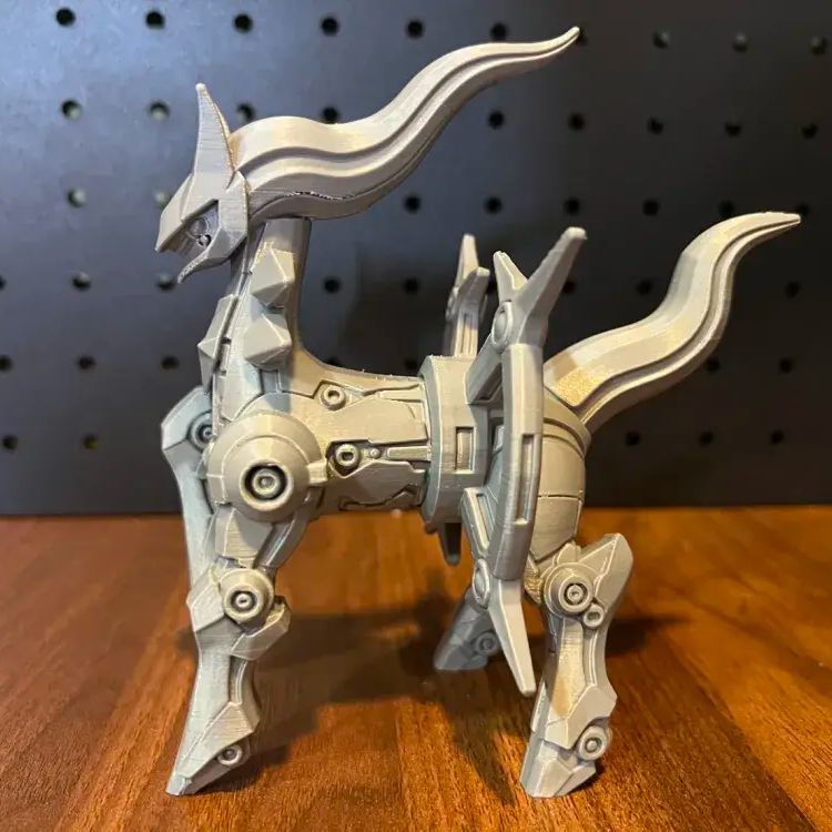 Model Gaya Mecha Arceus Mekani - 3D Printing Model ulasan dan harga