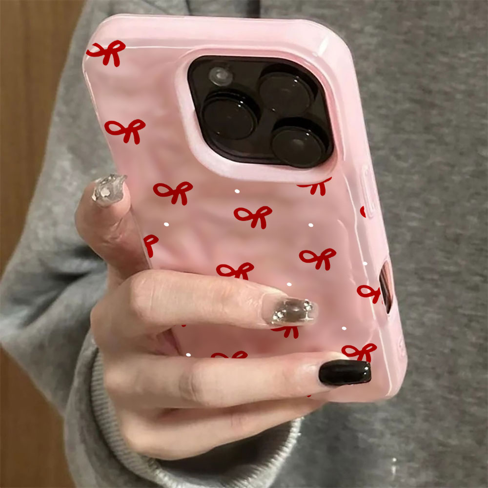 Casing Ponsel Motif Hati Merah - 3D Printing Case ulasan dan harga