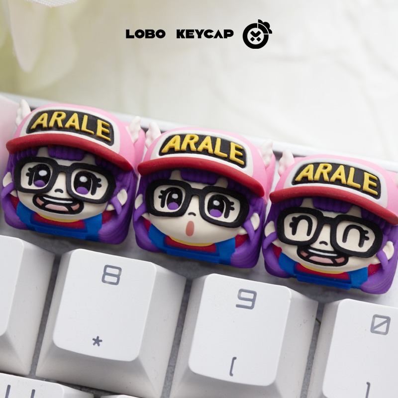 Dr. Slump Arale Norimaki Keyca - 3D Printing Keyboard Keys ulasan dan harga