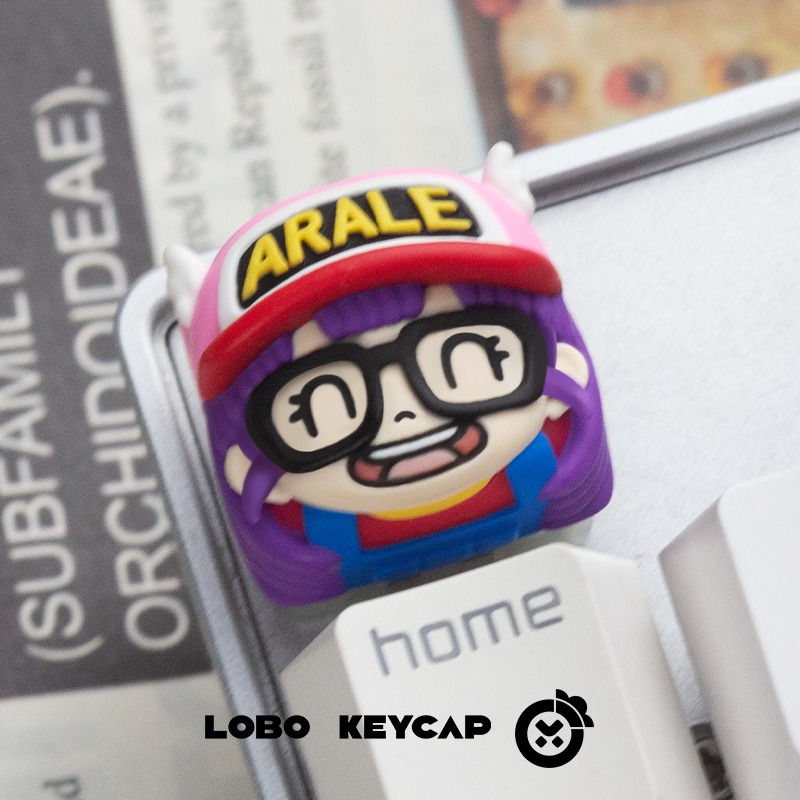 Dr. Slump Arale Norimaki Keyca - 3D Printing Keyboard Keys ulasan dan harga