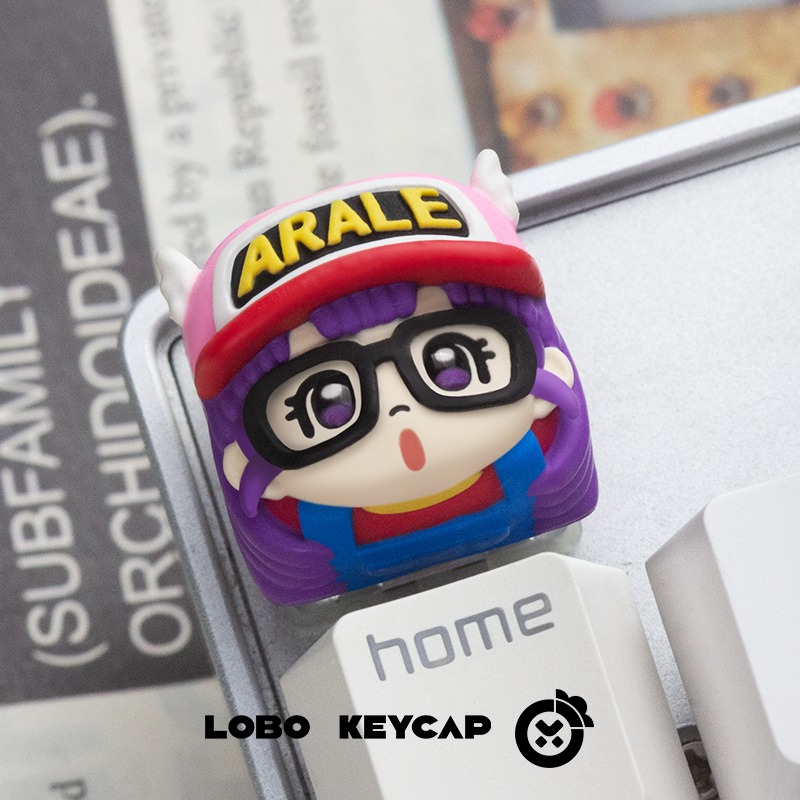 Dr. Slump Arale Norimaki Keyca - 3D Printing Keyboard Keys ulasan dan harga