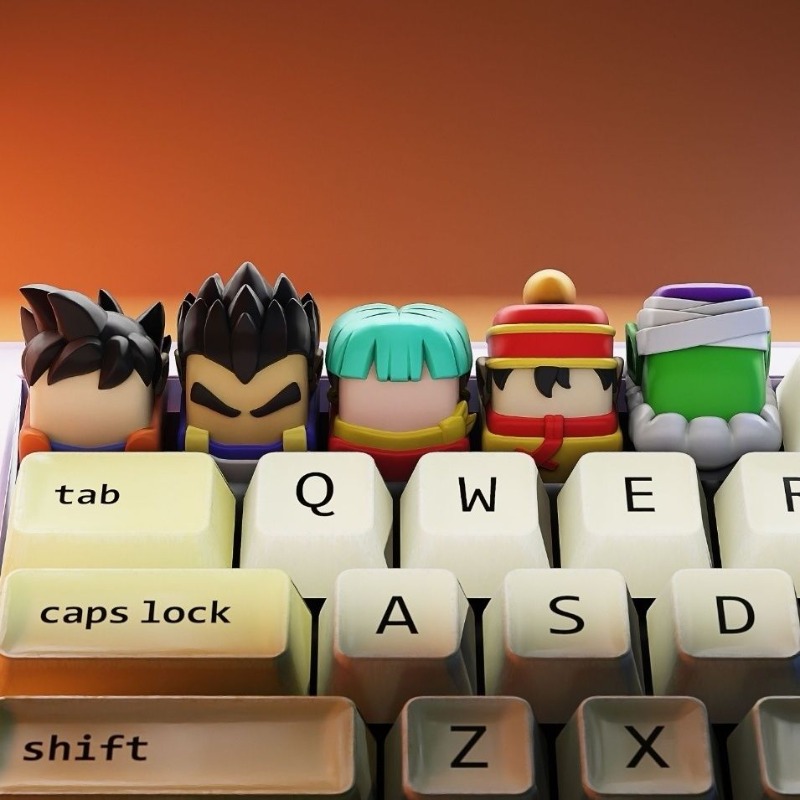 Keycap anime baru, keycap keyb - 3D Printing Keyboard Keys ulasan dan harga