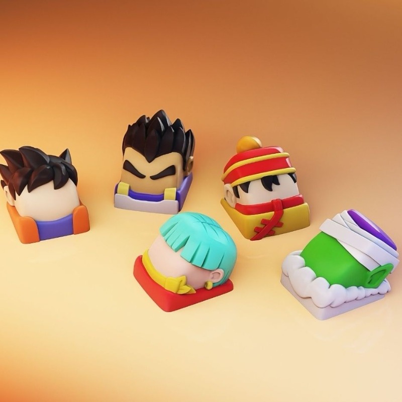 Keycap anime baru, keycap keyb - 3D Printing Keyboard Keys ulasan dan harga