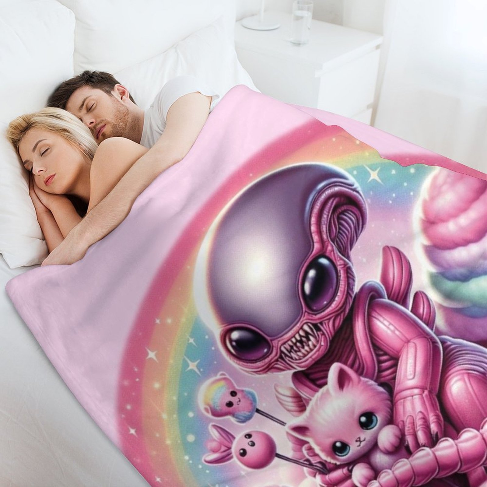 Selimut Bayi Xenomorph Dekorat - 3D Printing Xenomorph ulasan dan harga