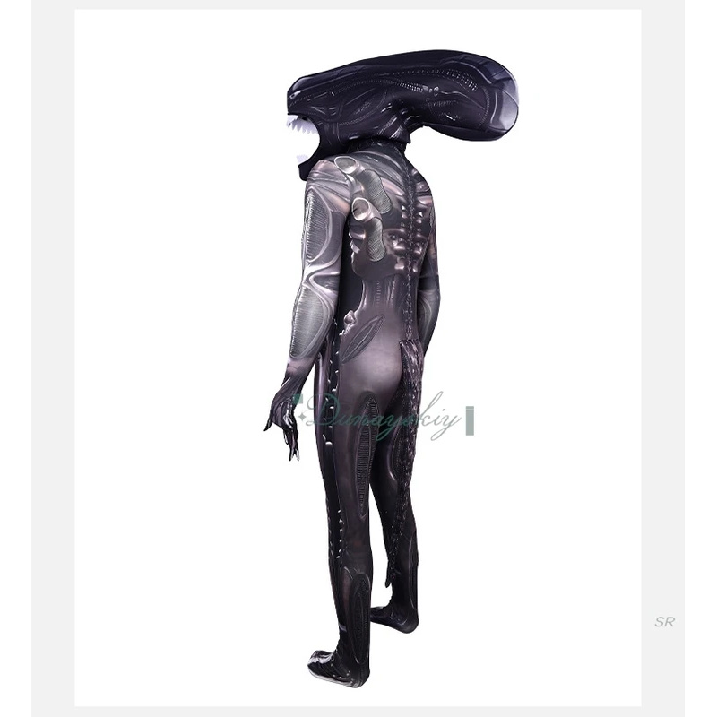 Kostum Bodysuit Cetak 3D CyAli - 3D Printing Xenomorph ulasan dan harga