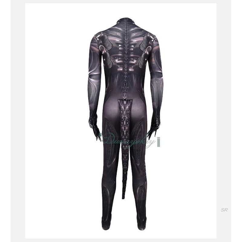 Kostum Bodysuit Cetak 3D CyAli - 3D Printing Xenomorph ulasan dan harga